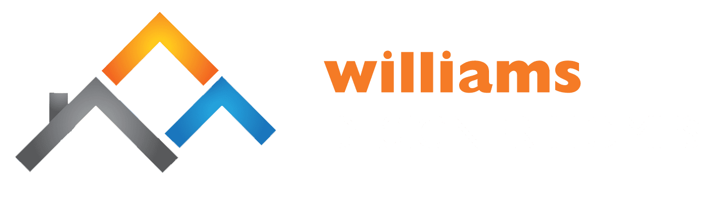 Williams Designer Homes_Logo Text white text